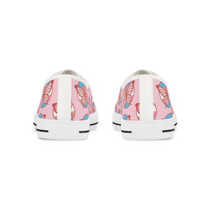 The T Elders Butterfly Patterned Men's Low Top Sneakers