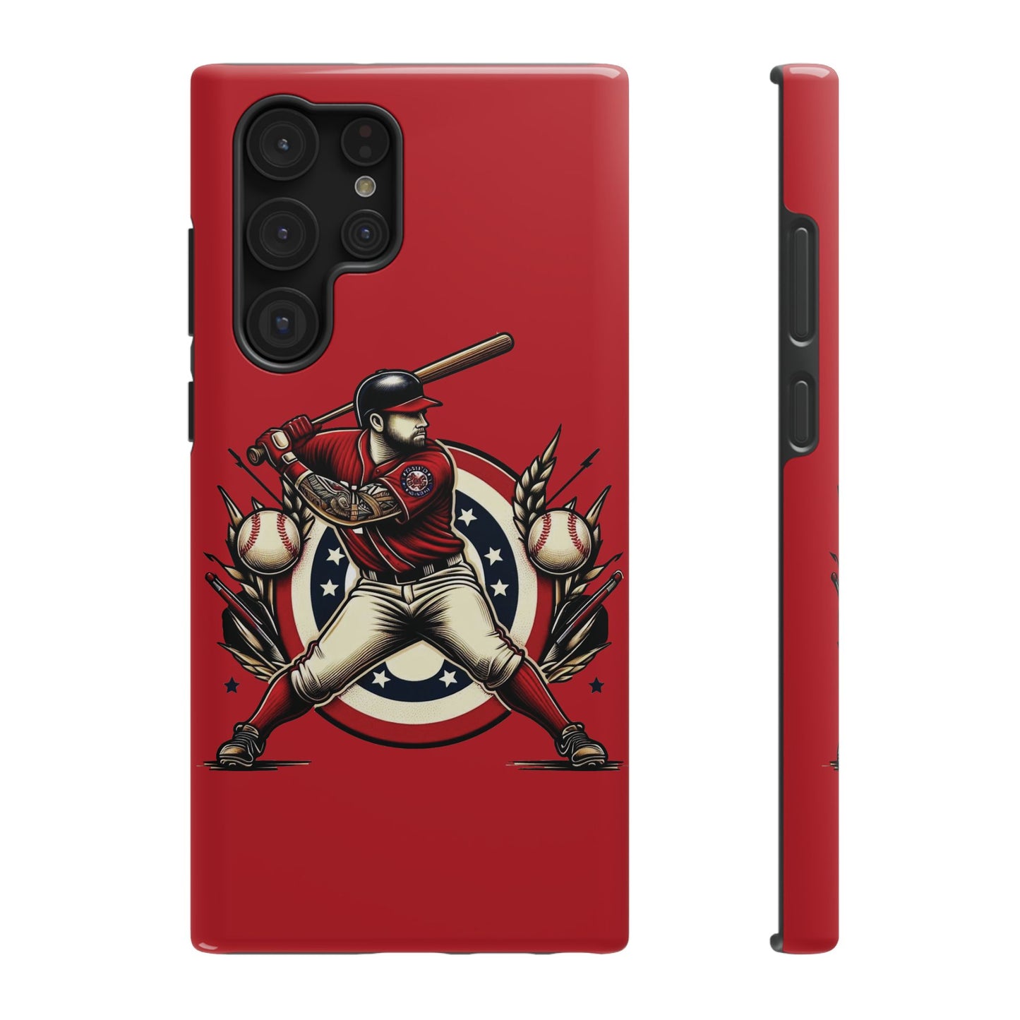 Washington Baseball At Bat Impact-Resistant Cases