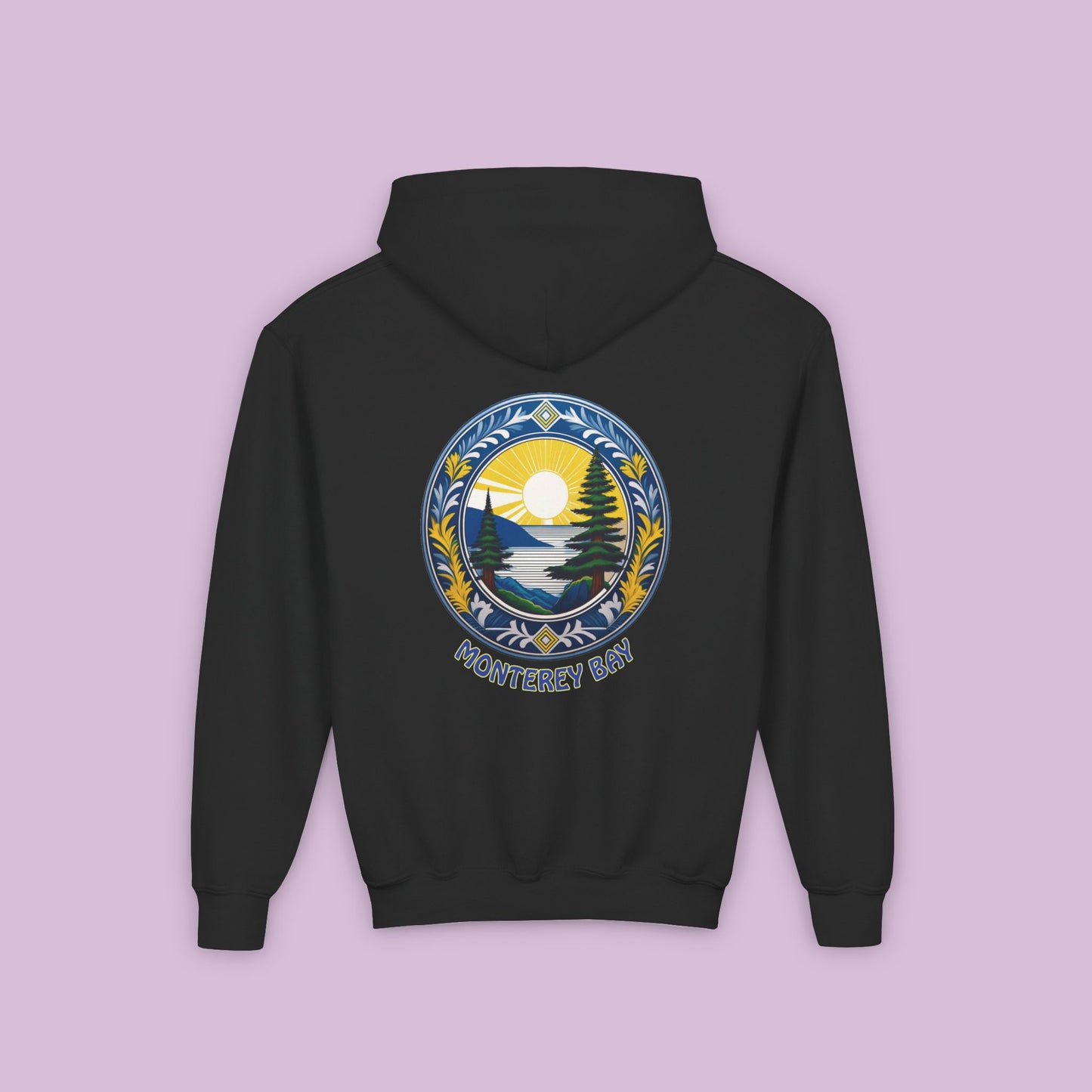 Monterey Bay Point Lobos Youth Hoodie