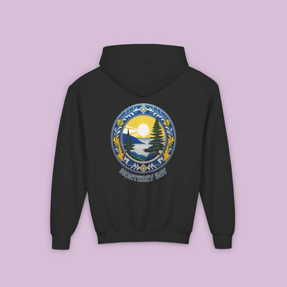 Monterey Bay Point Lobos Youth Hoodie
