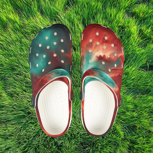 Liverpool Red Galaxy Foam Clogs