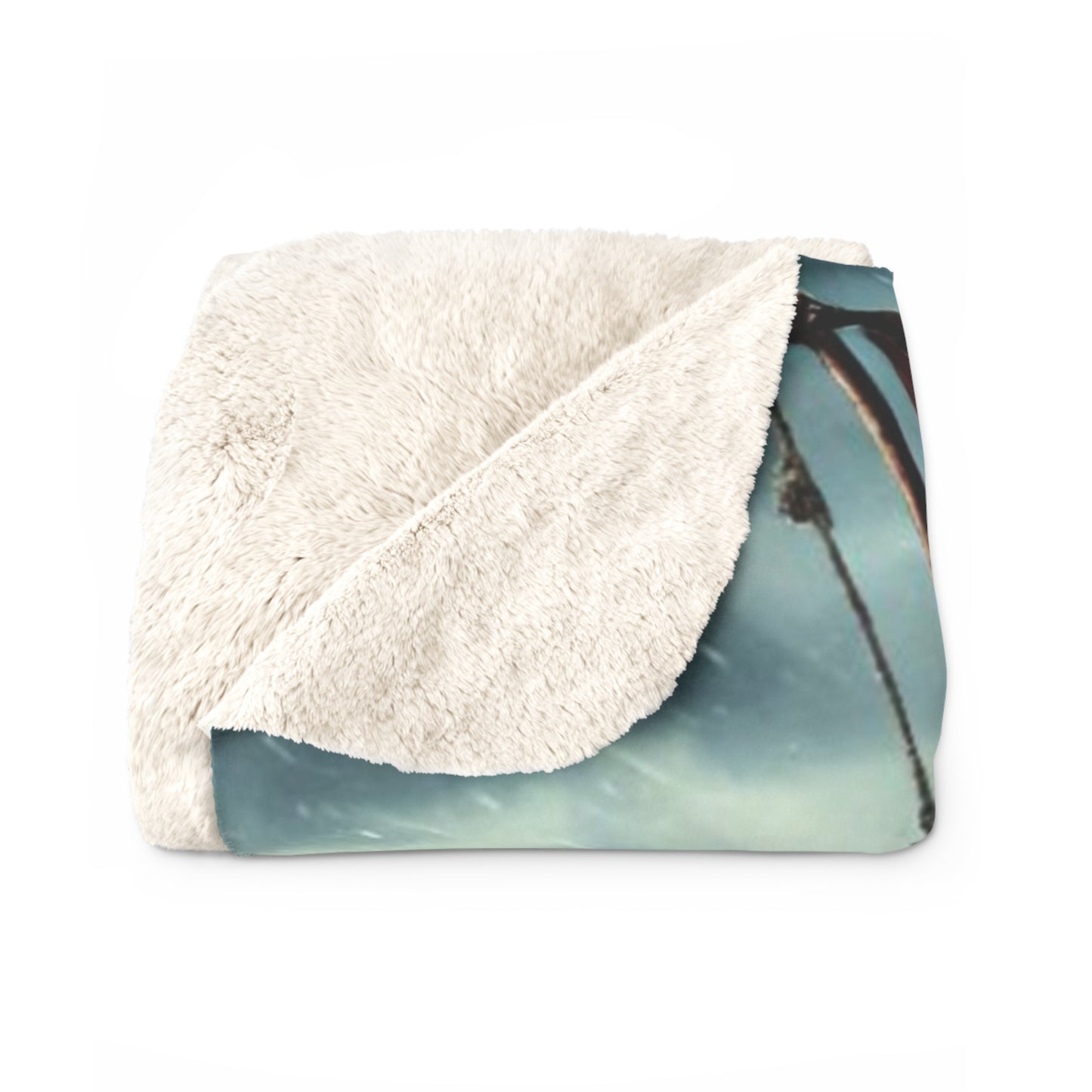 Viking Raid Sherpa Fleece Blanket