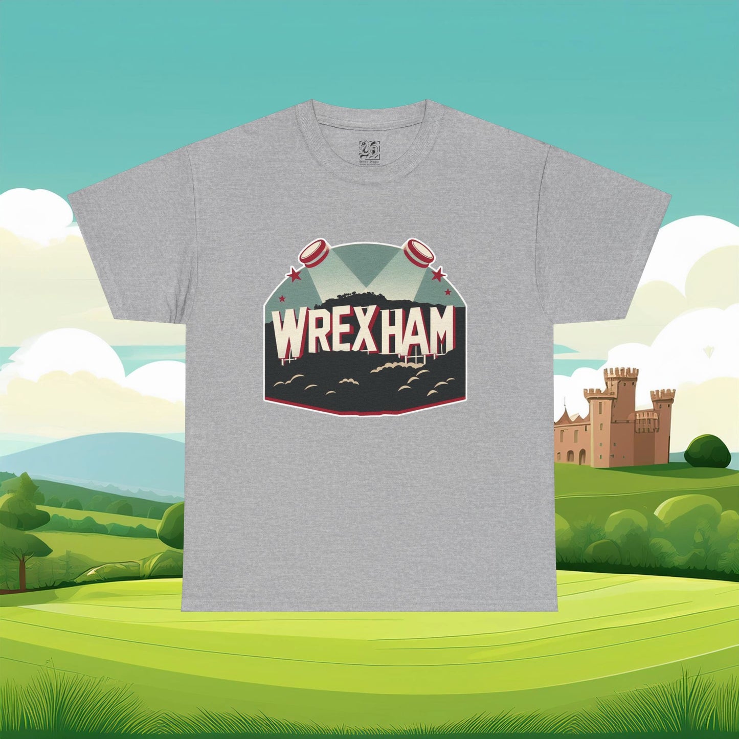 Wrexham Hollywood Sign Tee