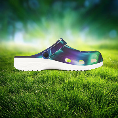 Northern Lights Foam Clogs