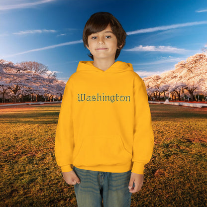 Washington Spirit Yellow Design Youth Hoodie
