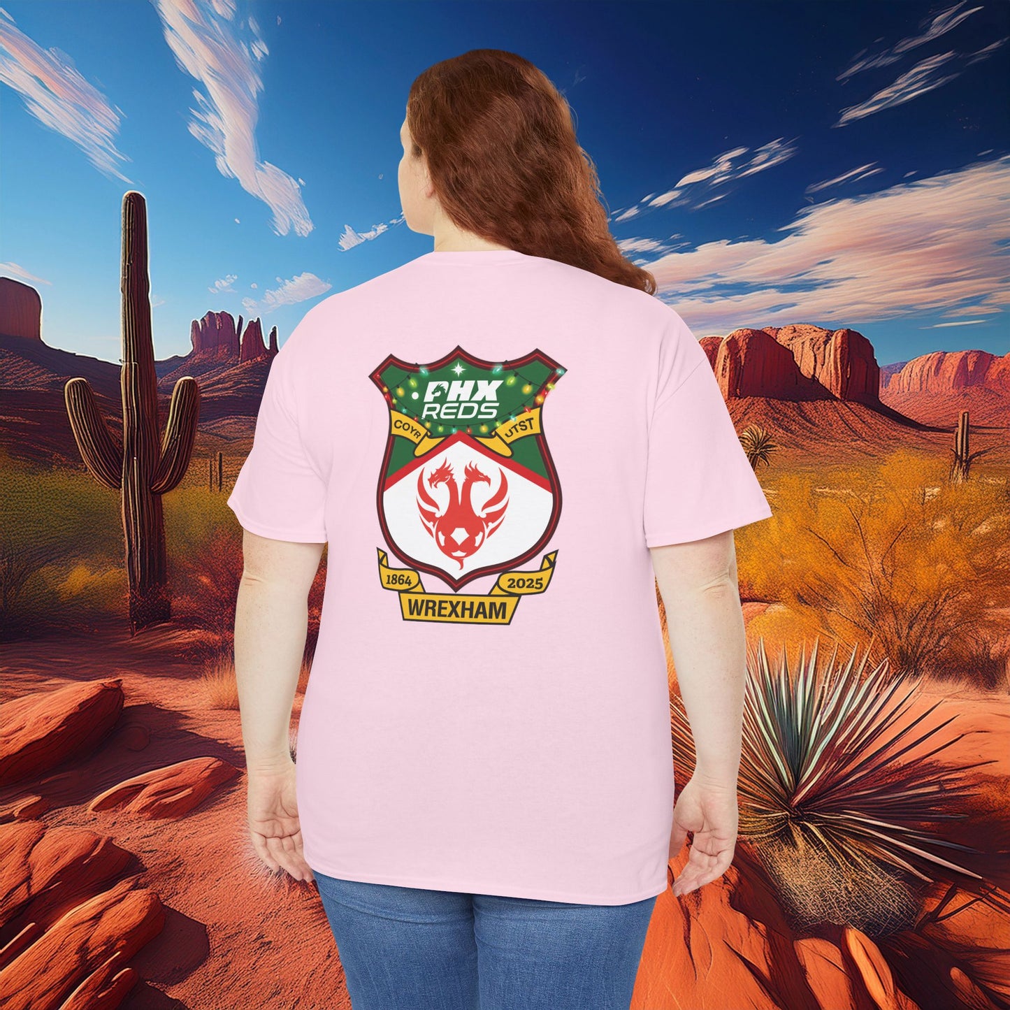 PHX Reds Christmas Crest Tee