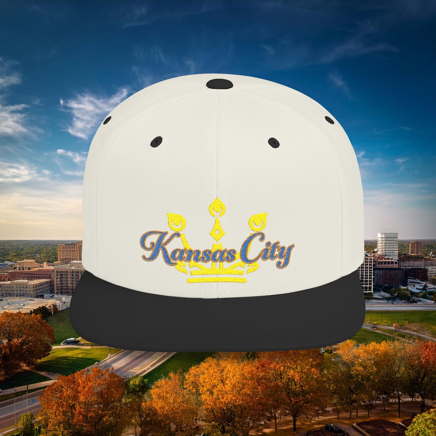 Kansas City Baseball Flat Bill Snapback