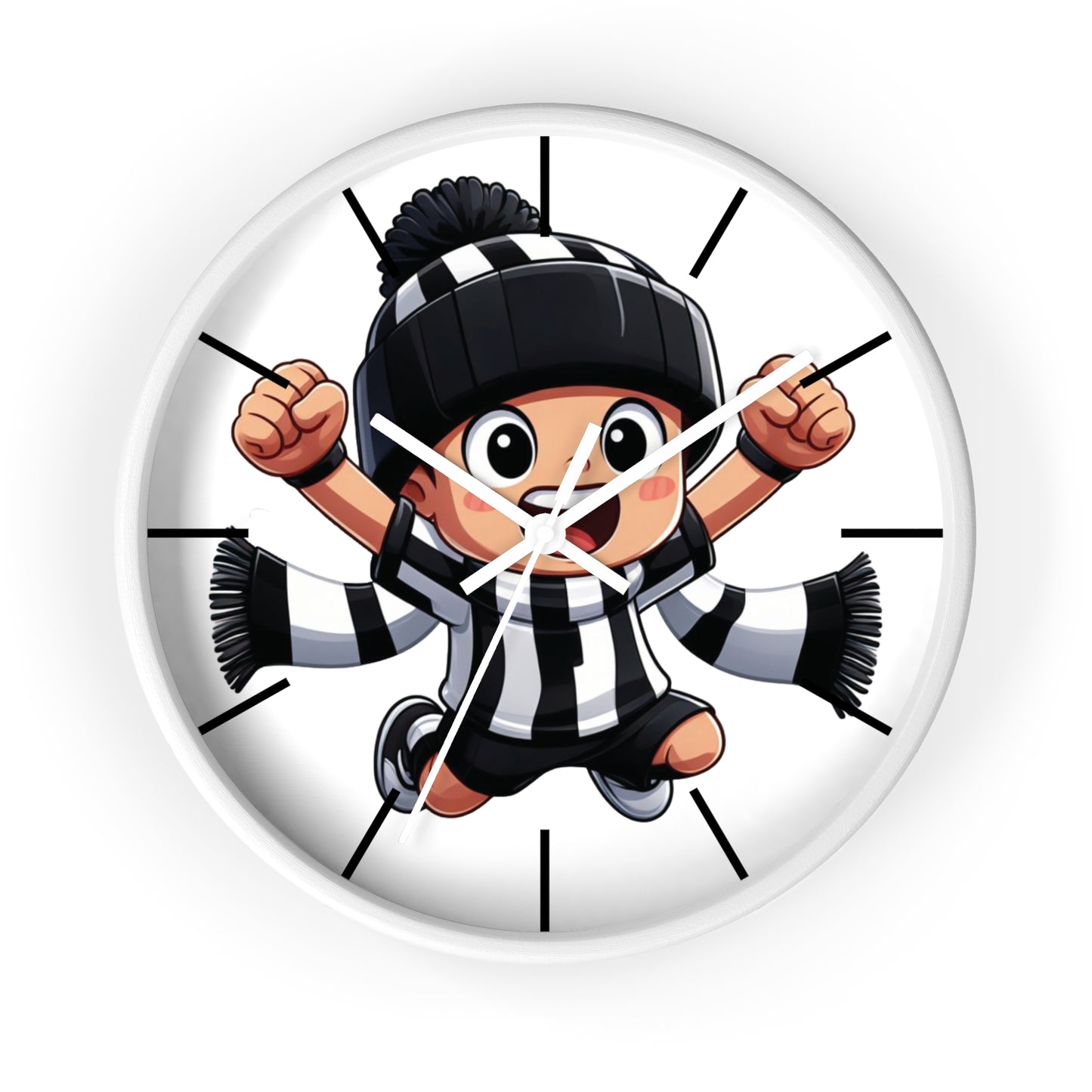 Mini Toon Supporter Wall Clock