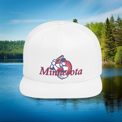 Minnesota Baseball Flat Bill Snapback