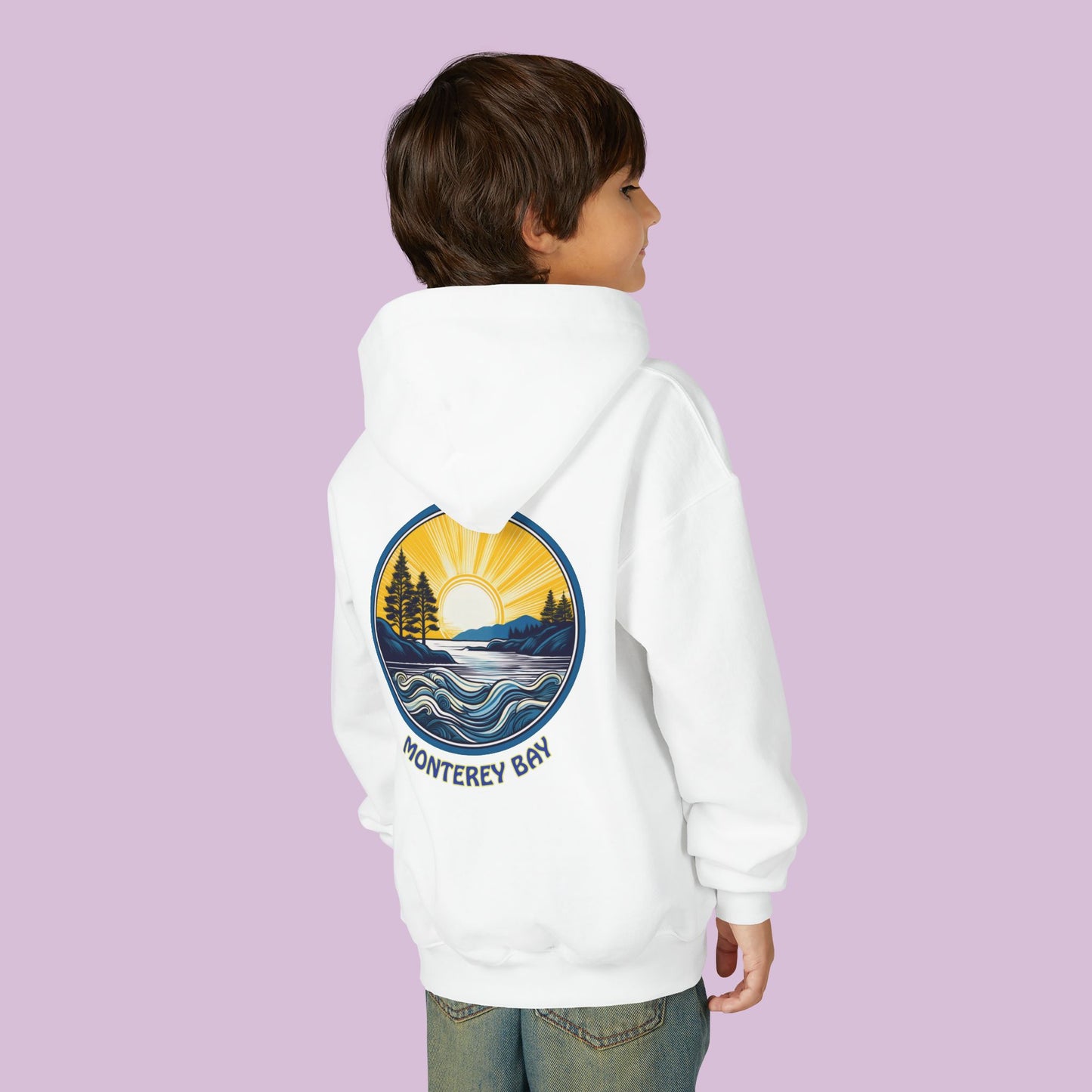 Monterey Bay Big Sur Youth Hoodie