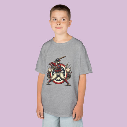 Washington Baseball At Bat Kids Tee
