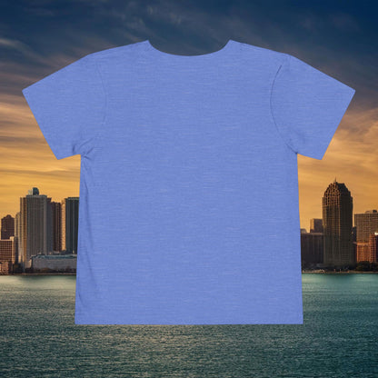 Detroit Football Skyline Toddler Tee