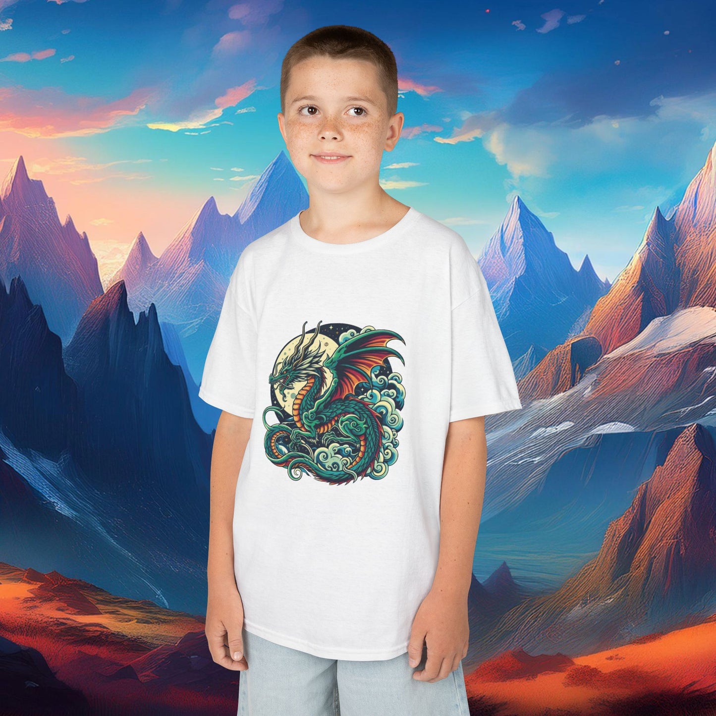 Cloud Dragon Kids Tee