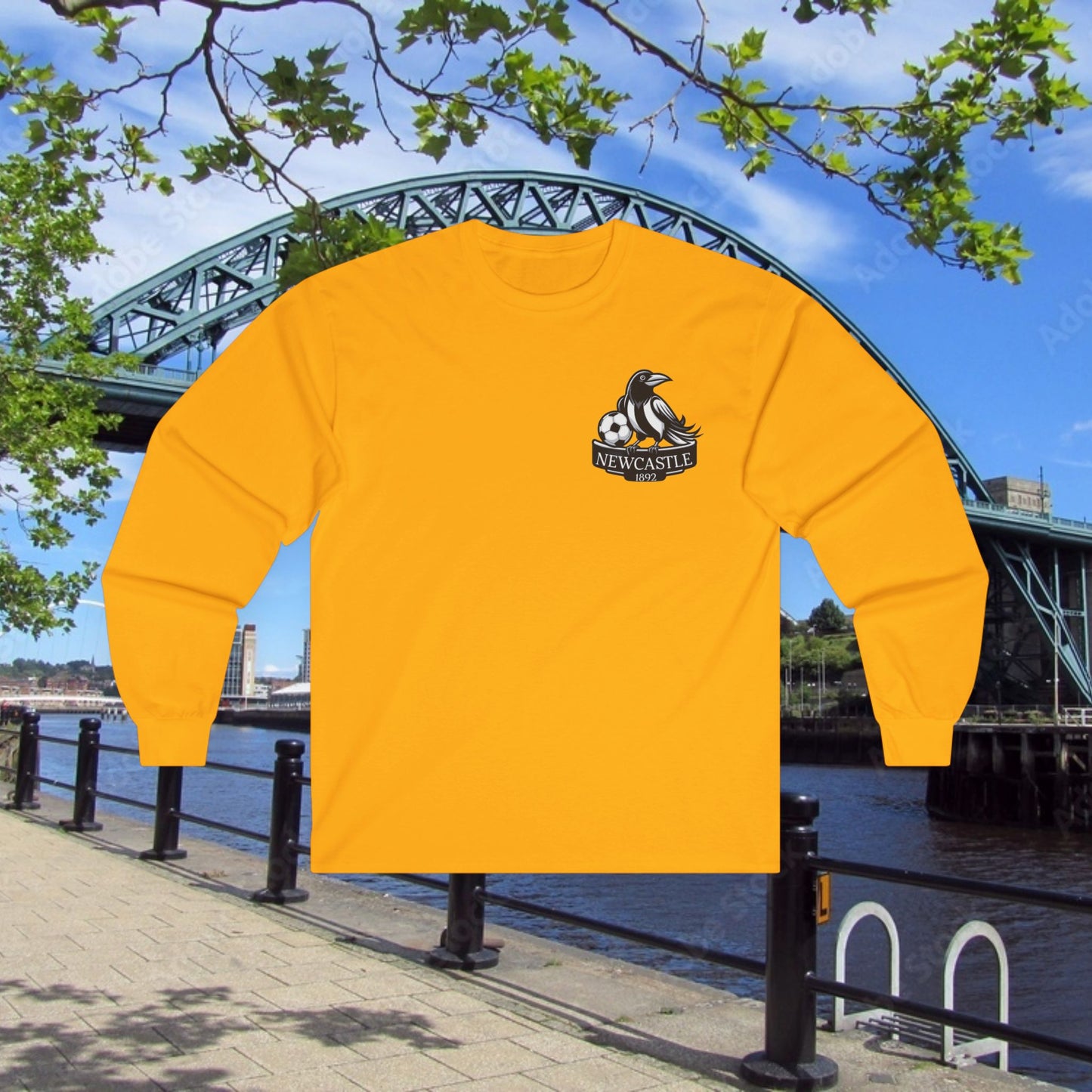 Newcastle United 1892 Howay the Lads Long Sleeve Tee