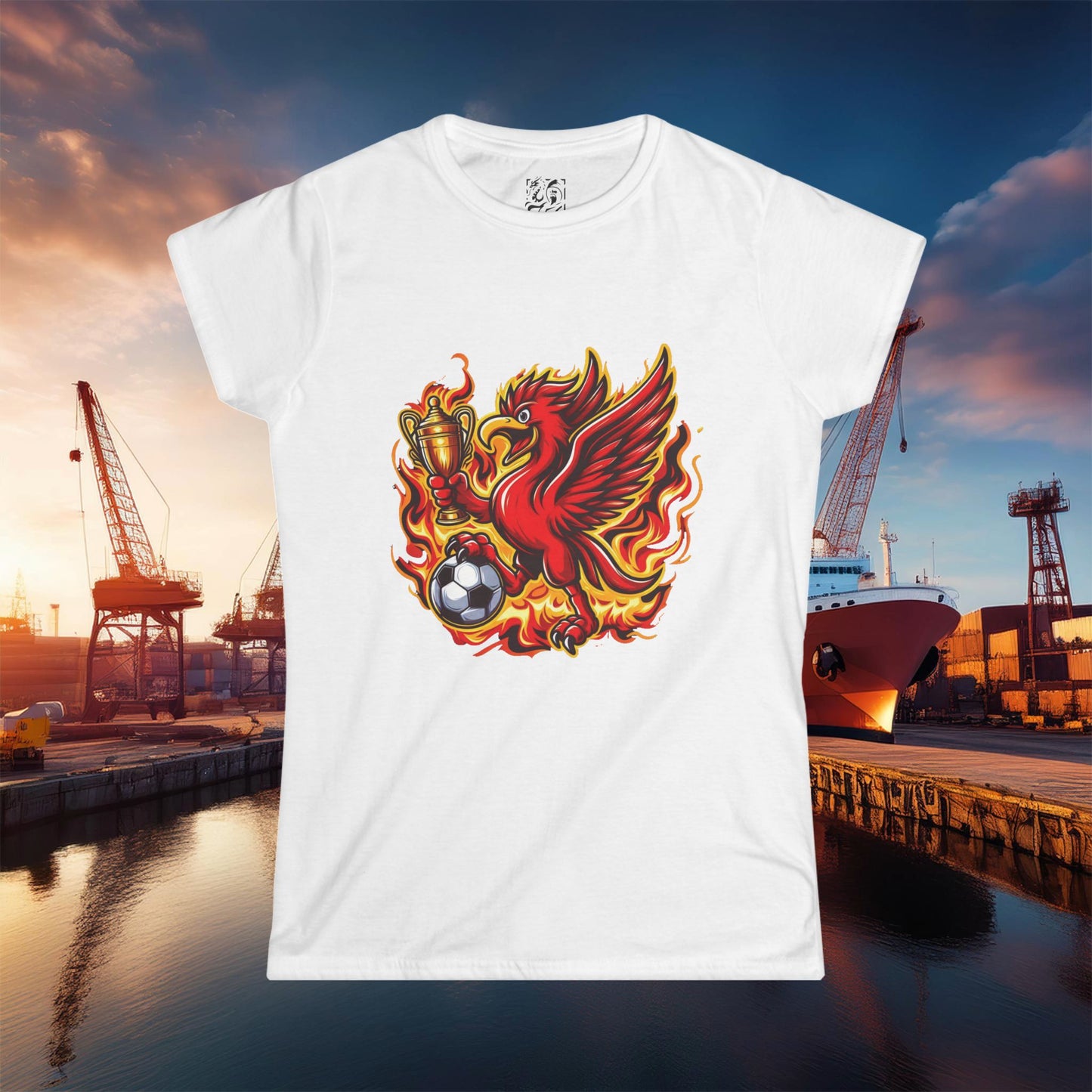 Liverpool Flames Women's Softstyle Tee