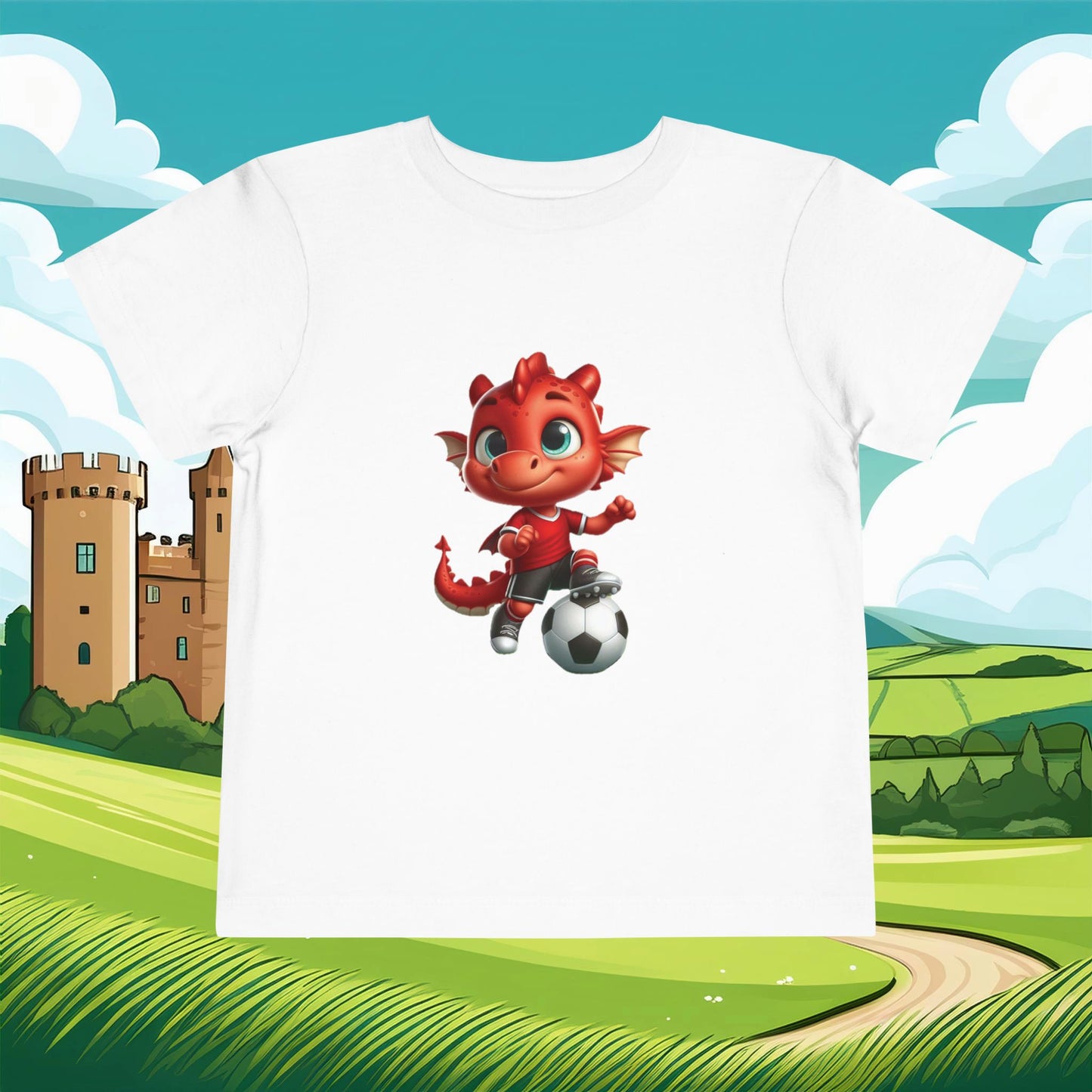 Wrexham Little Red Dragon Toddler Tee