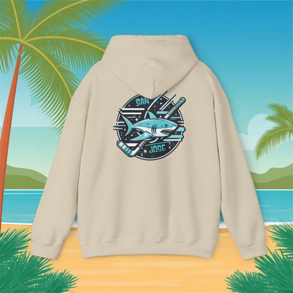 San Jose Hockey Logo Hoodie