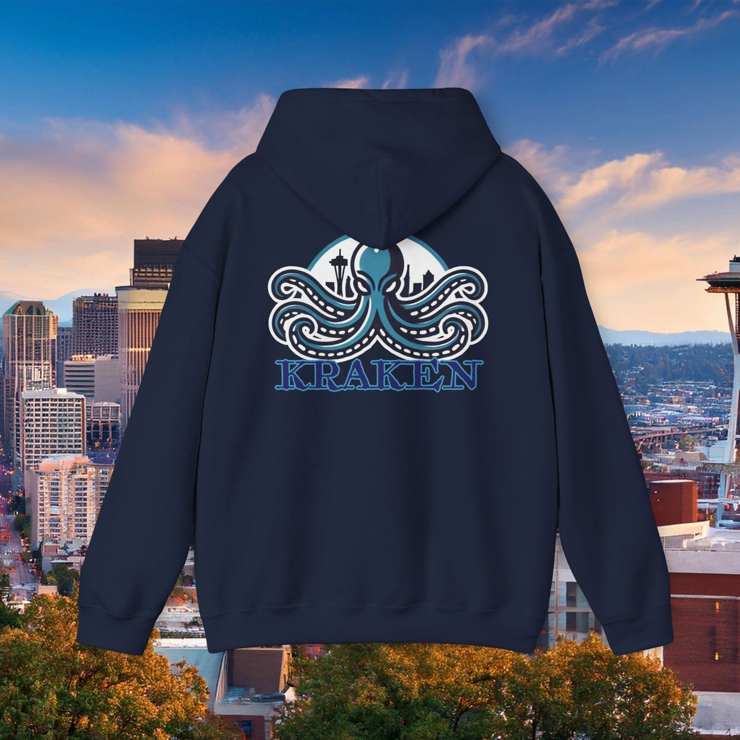 Seattle Hockey Design Hoodie