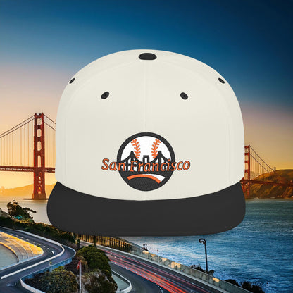 SF Baseball Flat Bill Snapback