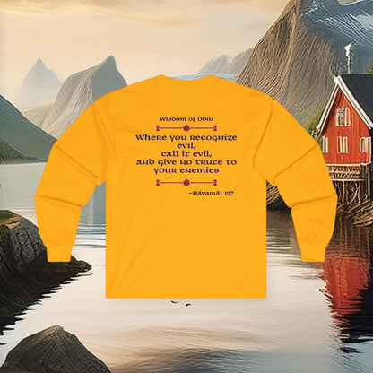 No Silence, No Quarter Long Sleeve Tee