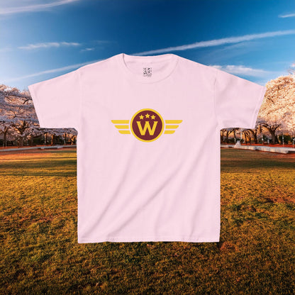 Washington DC Football Logo Kids Tee