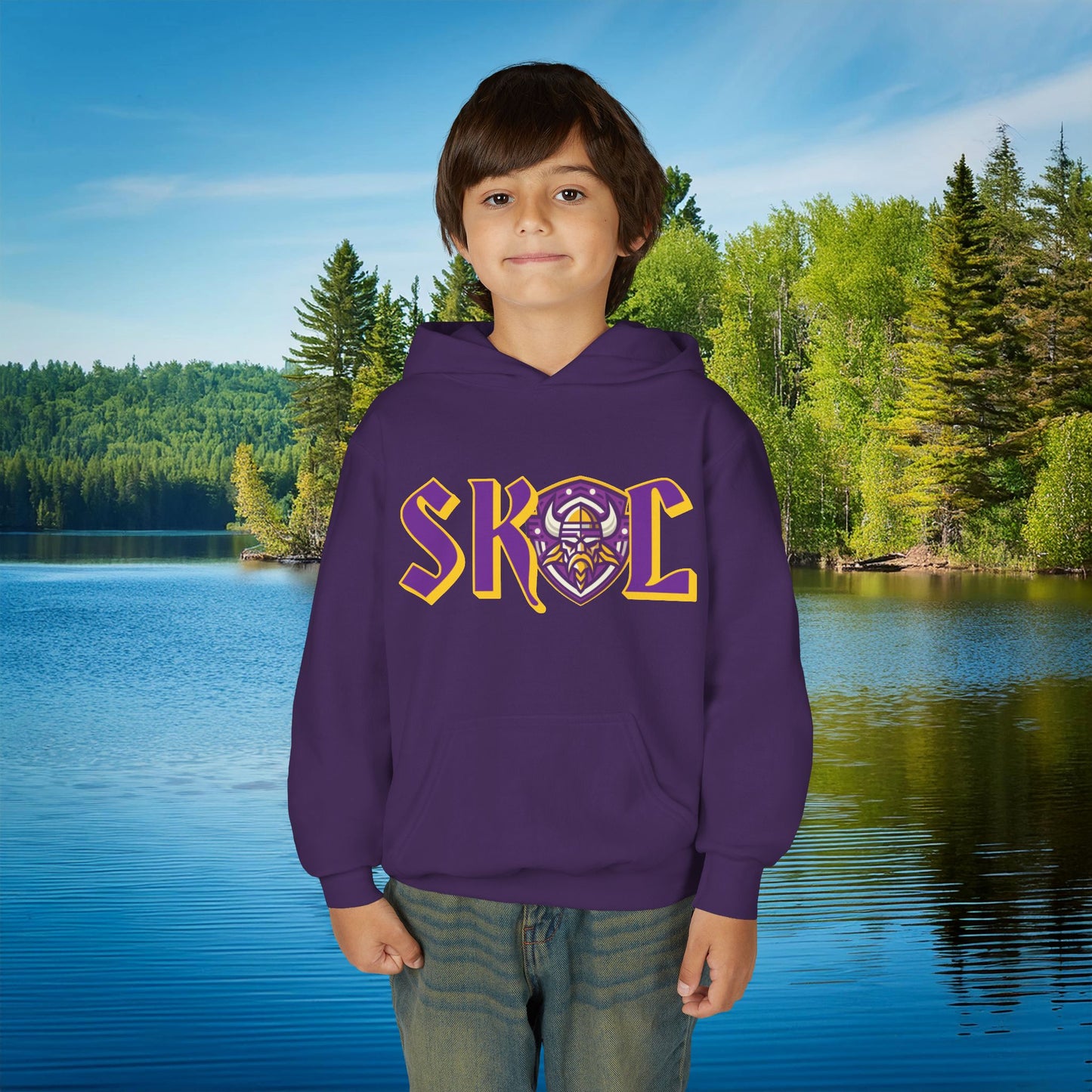 Minnesota Football SKOL Logo Youth Hoodie