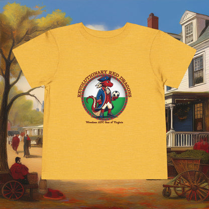 Little Revolutionary Red Dragons Toddler Tee