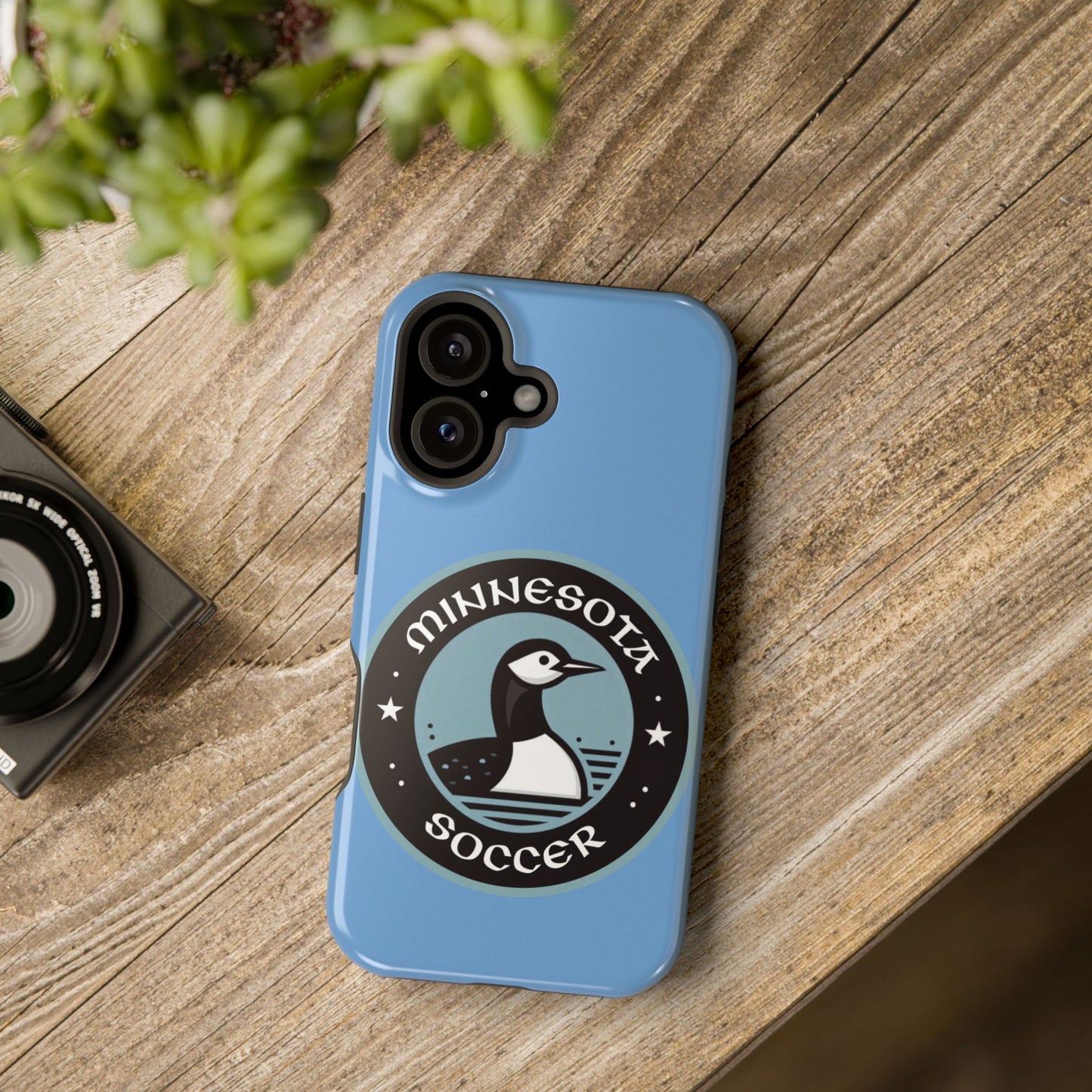 Minnesota United Crest Impact-Resistant Cases