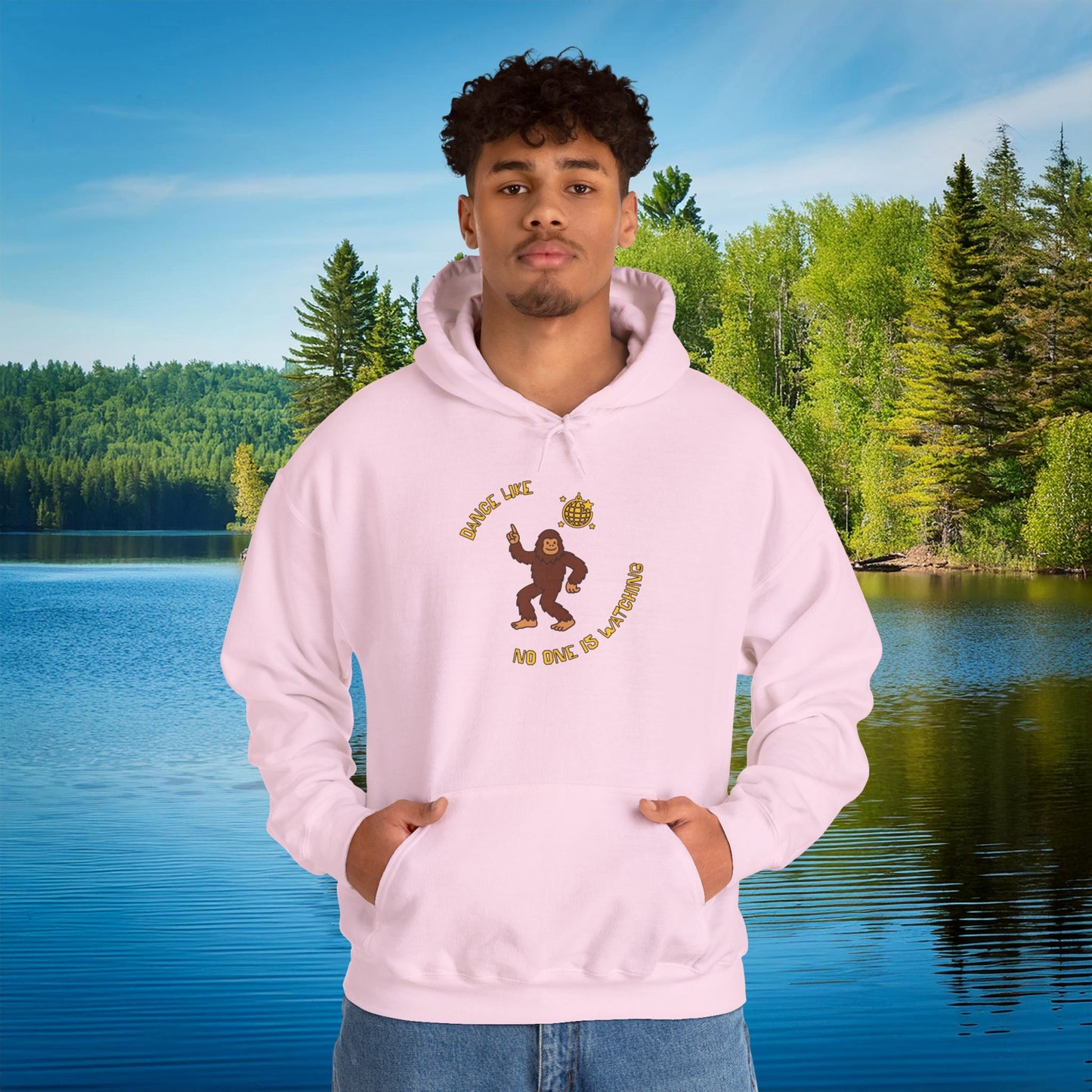 Bigfoot "Dance Like No One Is Watching" Hoodie