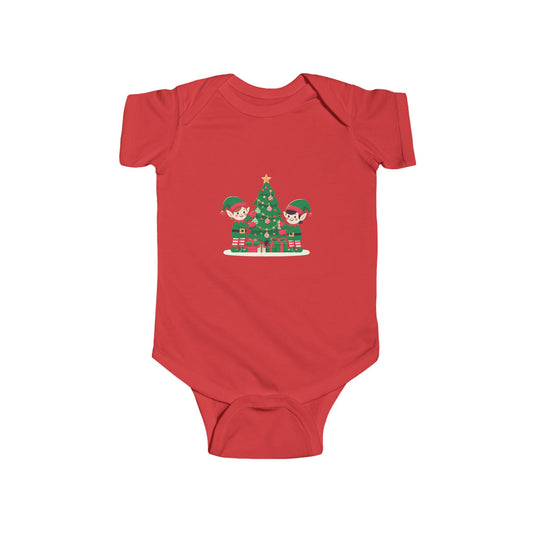 Christmas Elves Infant Bodysuit
