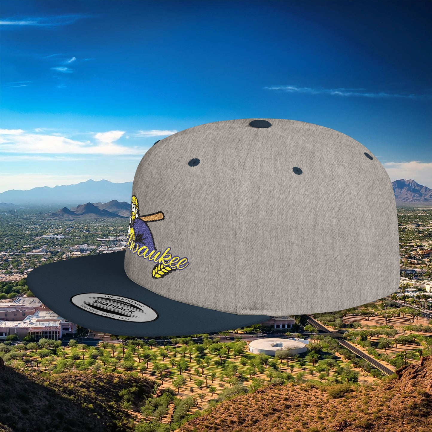 Milwaukee Baseball Flat Bill Snapback