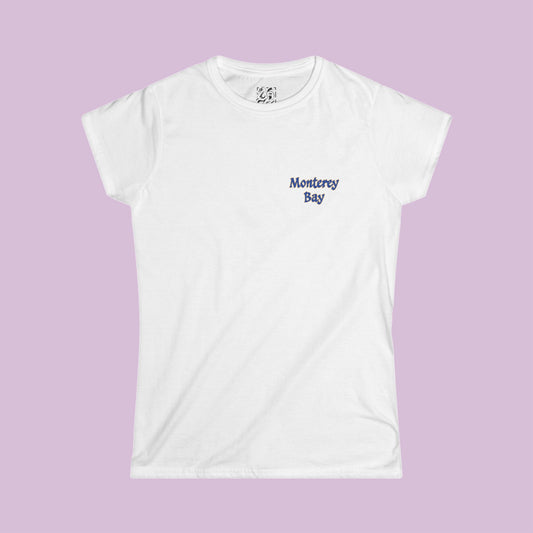 Sea Otter Soccer Logo Women's Softstyle Tee