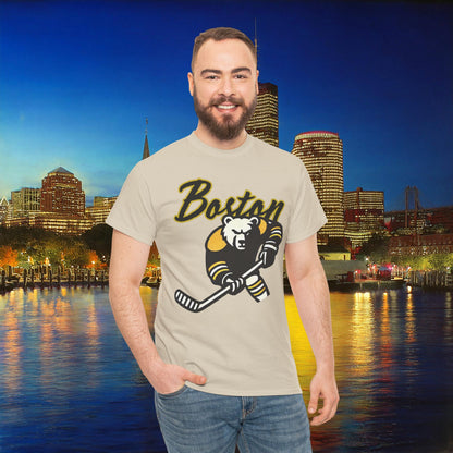 Boston Hockey Bear Tee