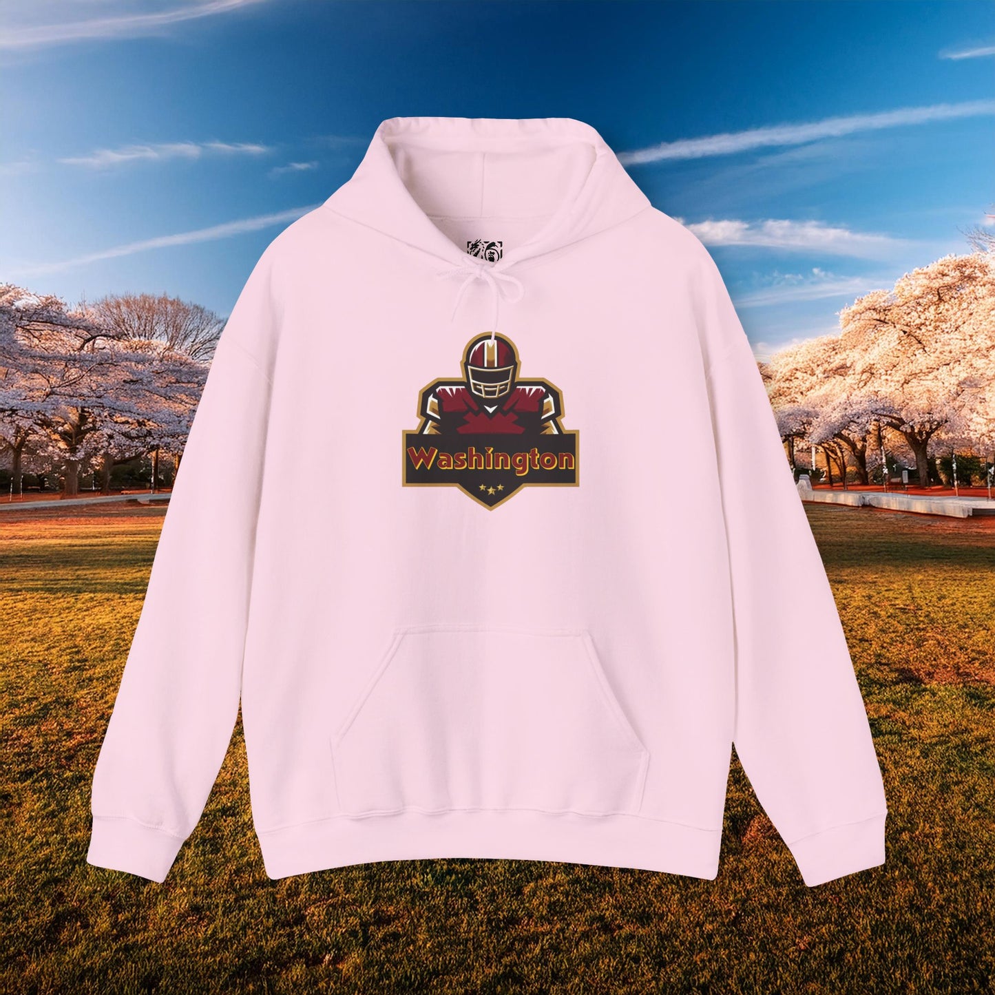 Washington Football Player Logo Hoodie