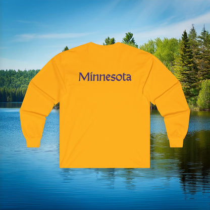Minnesota Viking Logo Long Sleeve Tee