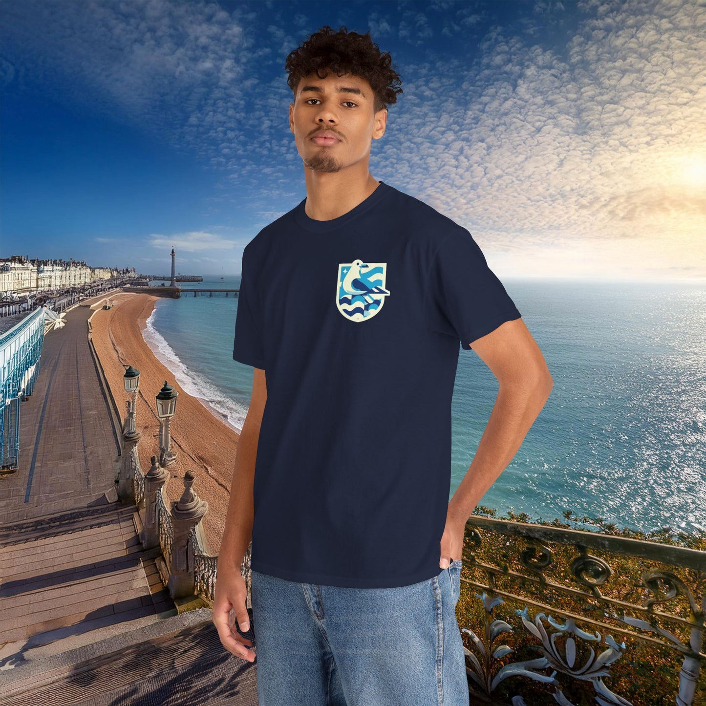Brighton & Hove Albion Gull Crest Tee