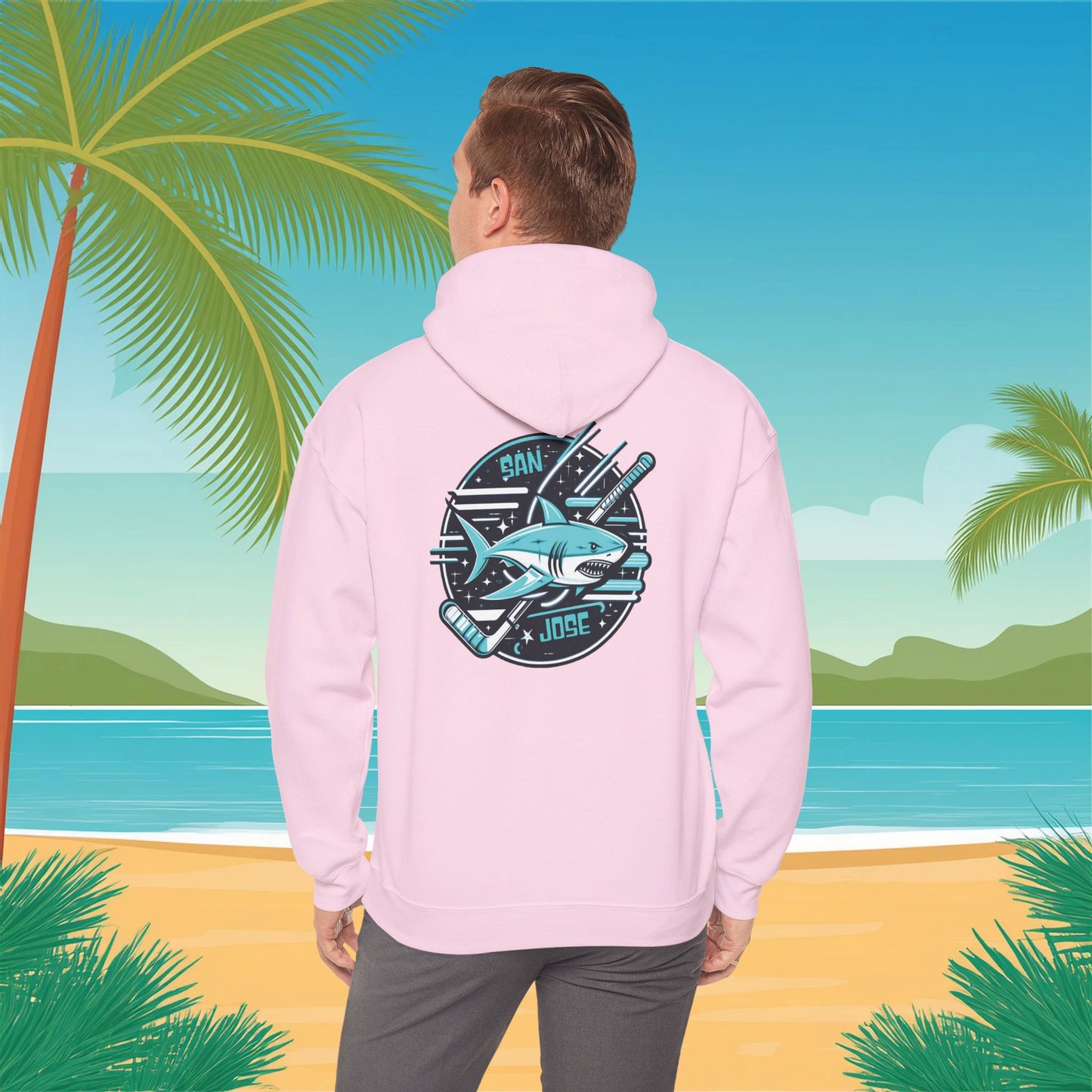 San Jose Hockey Logo Hoodie