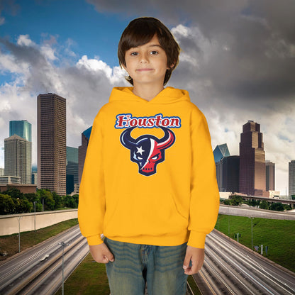 Houston Skull Youth Hoodie