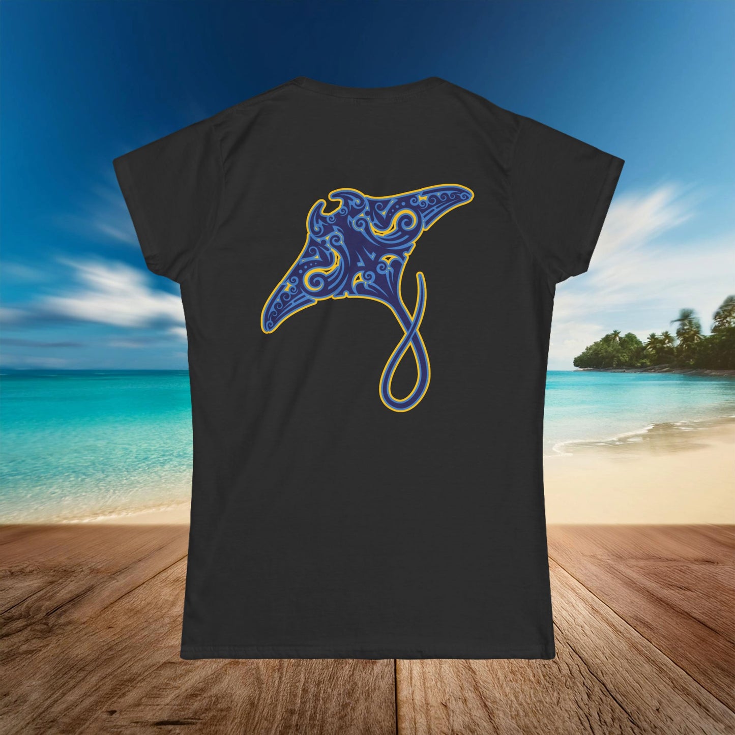 Manta Ray Women's Softstyle Tee