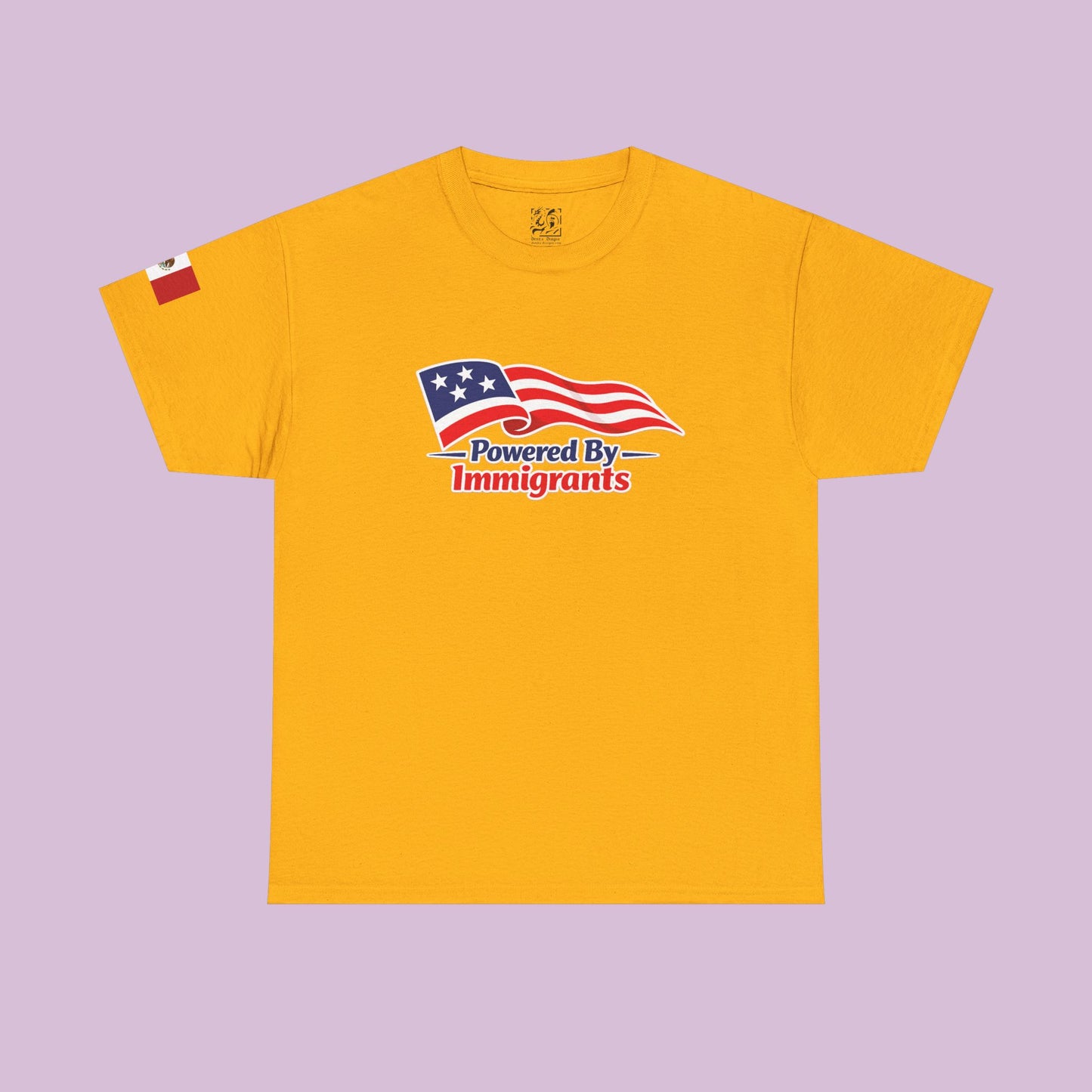Powered By Immigrants Tee
