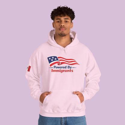 Powered By Immigrants Hoodie