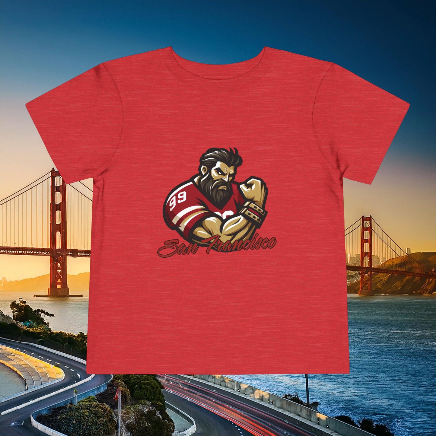 San Francisco Football Fan Toddler Tee