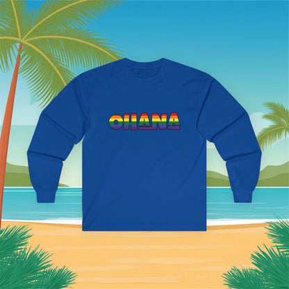 Rainbow Ohana Long Sleeve Tee
