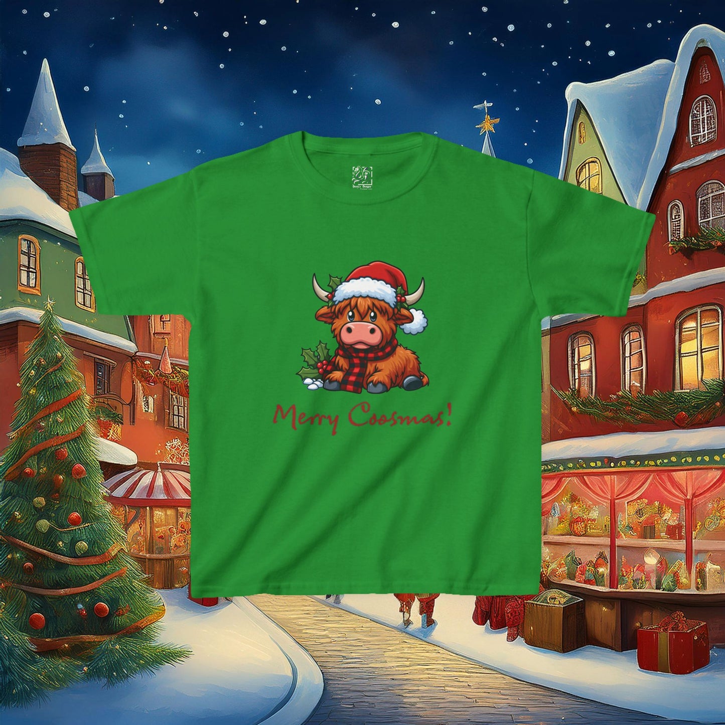 Merry Coosmas Kids Tee