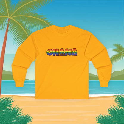 Rainbow Ohana Long Sleeve Tee