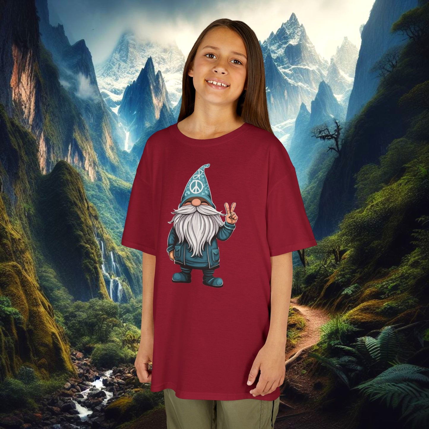 Peace Gnome Kids Tee