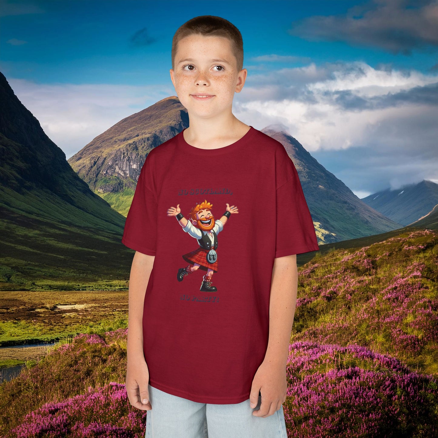 No Scotland, No Party Kids Tee