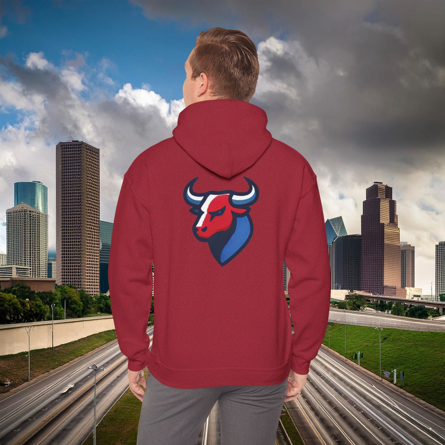 Houston Bull Hoodie