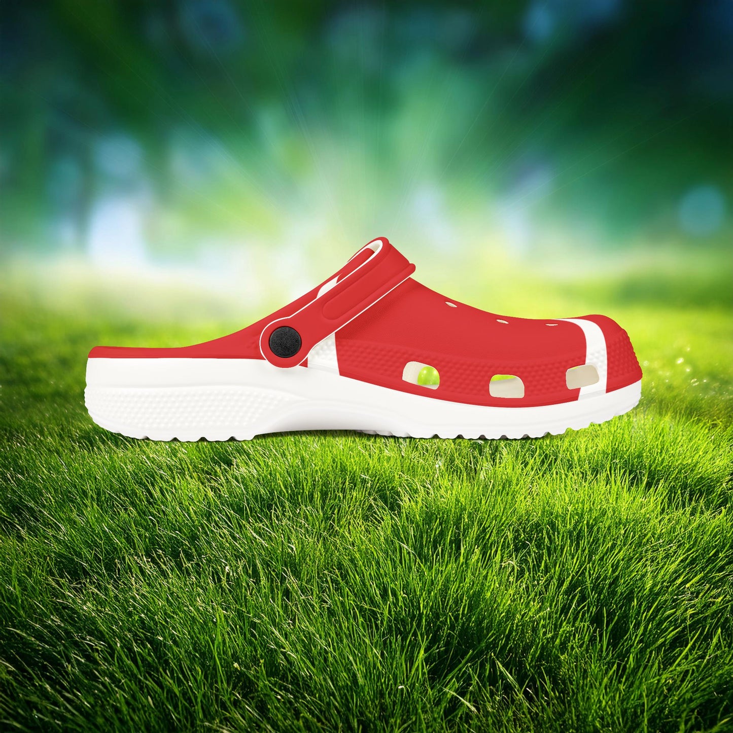 The Turkiye Flag Foam Clogs