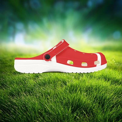 The Turkiye Flag Foam Clogs